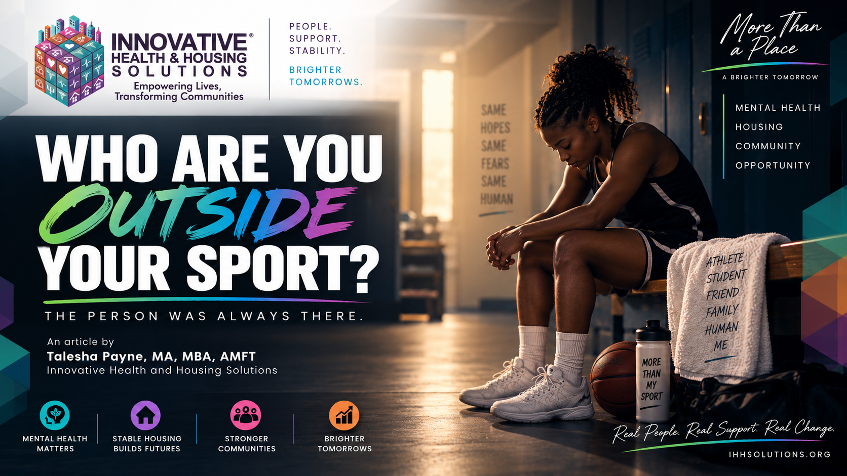 WHO ARE YOU OUTSIDE YOUR SPORT?